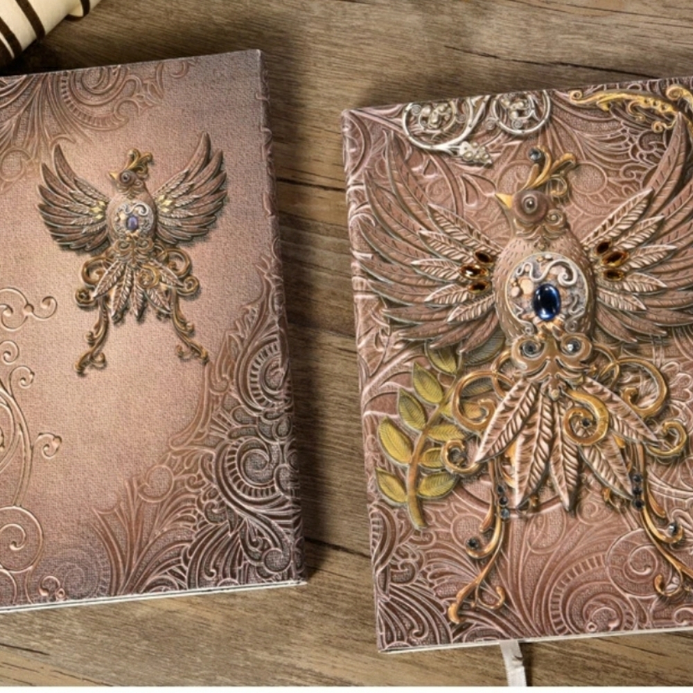 5⭐ Rated.🧡 Embossed Phoenix Journal - Picture 16 of 16